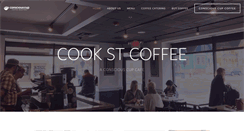 Desktop Screenshot of cookstreetcoffee.com